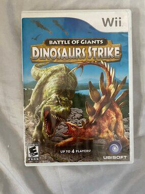 Battle Of Giants Dinasaurs Strike Wii Game by Ubisoft